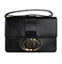 30 Montaigne, £1,995, Handbags, Black, Pony / Calfskin, Front view